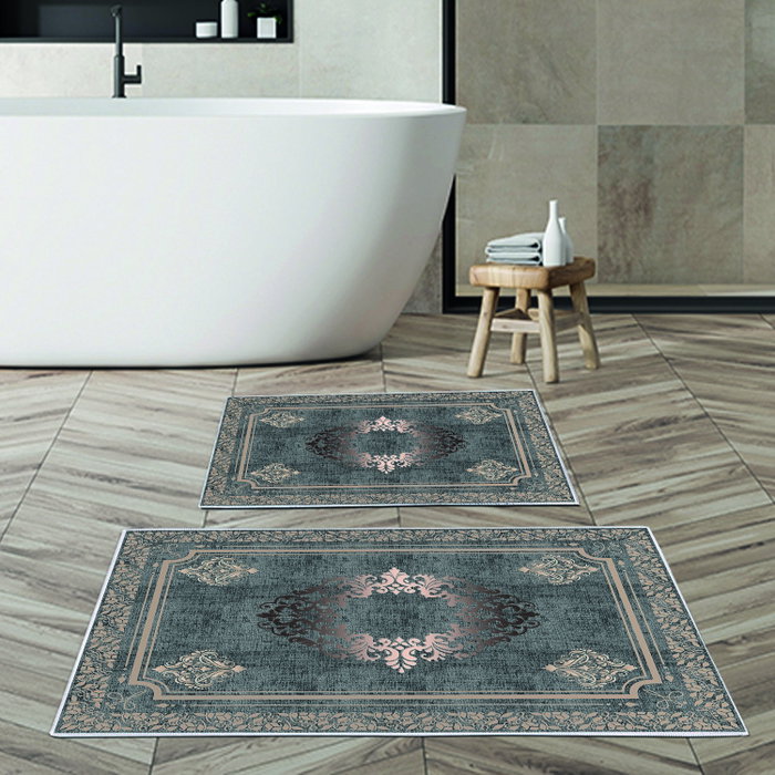 Mijölnir Juego de alfombrillas de baño Kt485 Multicolor Mijölnir Juego de alfombrillas de baño Kt485 Multicolor